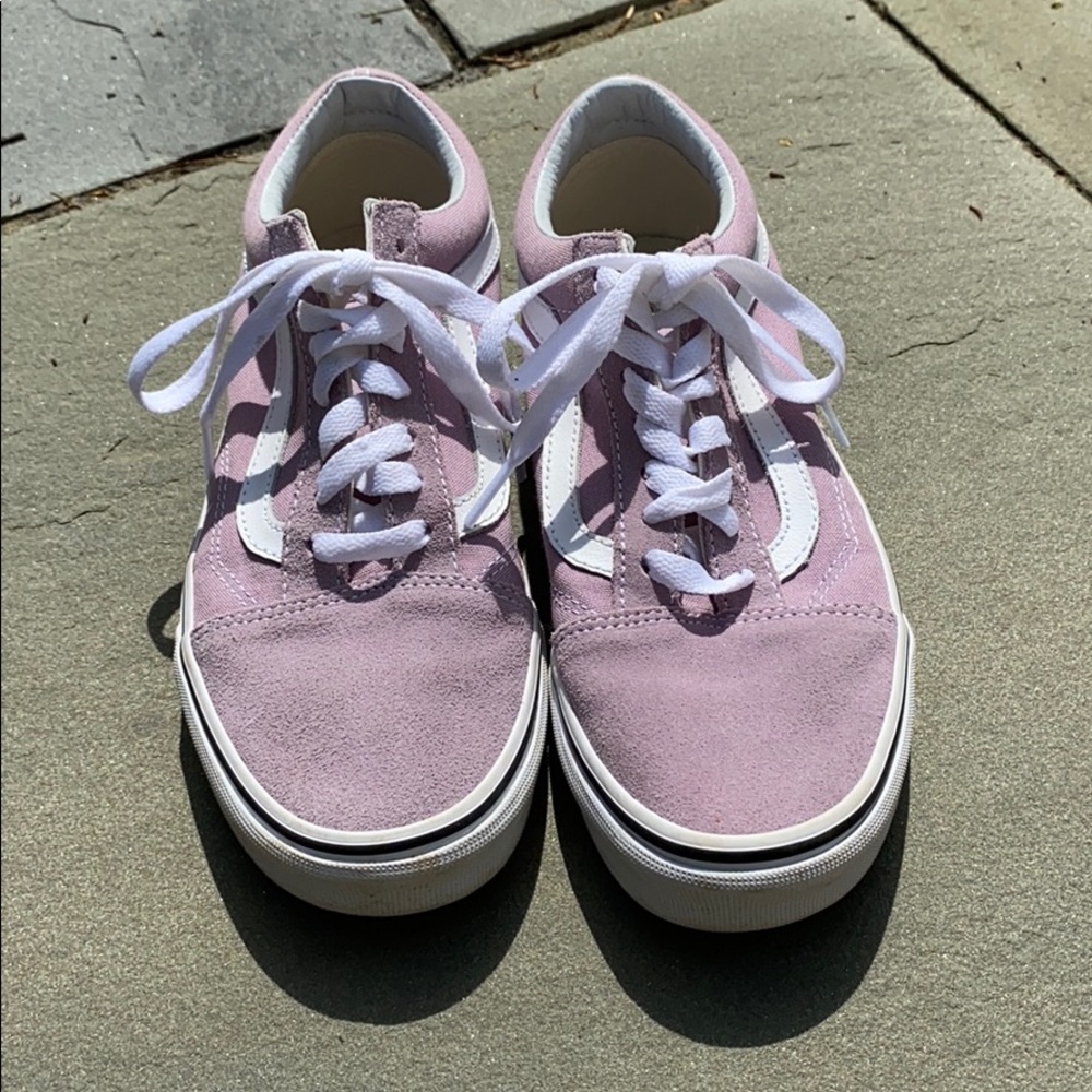 Plum Low Top Skater Vans